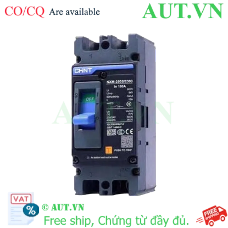 Ảnh của Aptomat chint NXM-250S/2300 180A - Hỗ trợ tư vấn 24/7