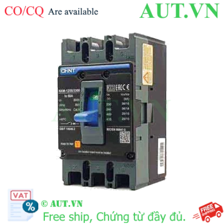 Ảnh của MCCB CHINT NXM-125S/3300 50A - 3P, 50A, 25kA, 380-415VAC
