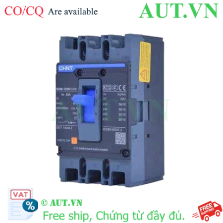 Ảnh của Cầu dao tự động NXM-125S/3300 63A CHINT - 3P, 63A, 25kA