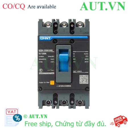 Ảnh của MCCB 125A 3 Pha NXM-125S/3300 125A Chint, 25kA