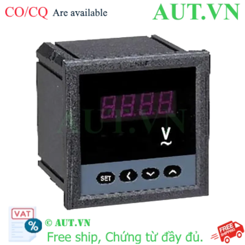Ảnh của Vôn kế kỹ thuật số 1P CHINT PZ666-2T 450V 