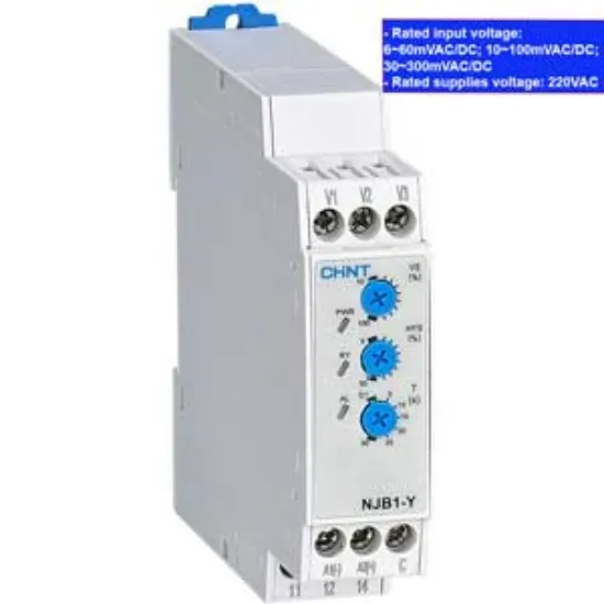 Ảnh của Rơ le bảo vệ pha CHINT NJB1-Y1 AC220V 
