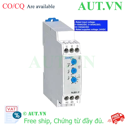 Ảnh của Rơ le bảo vệ pha CHINT NJB1-Y2 DC24V 
