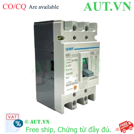 Ảnh của Áp tô mát khối điện áp 415-690VAC CHINT NM1-125H/3300 125A 