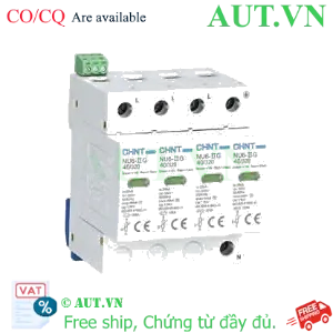 Ảnh của Chống sét lan truyền CHINT NU6-II G 40kA/320V 4P 