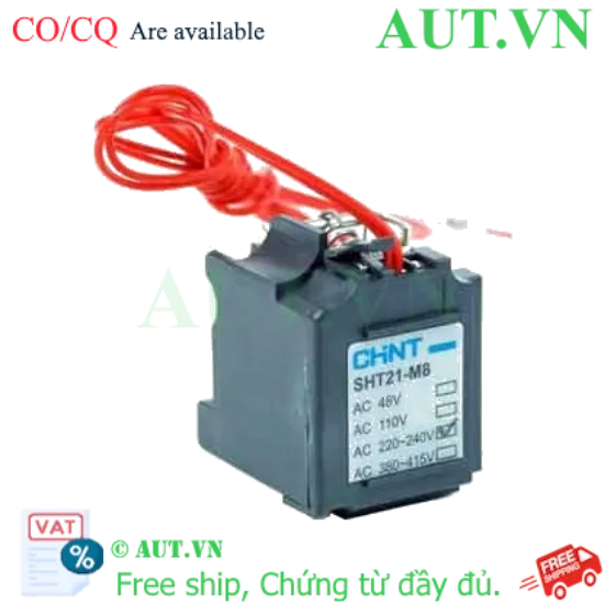 Ảnh của Cuộn đóng ngắt cho bộ ngắt mạch NM8N CHINT SHT21-M8 AC220-240V 
