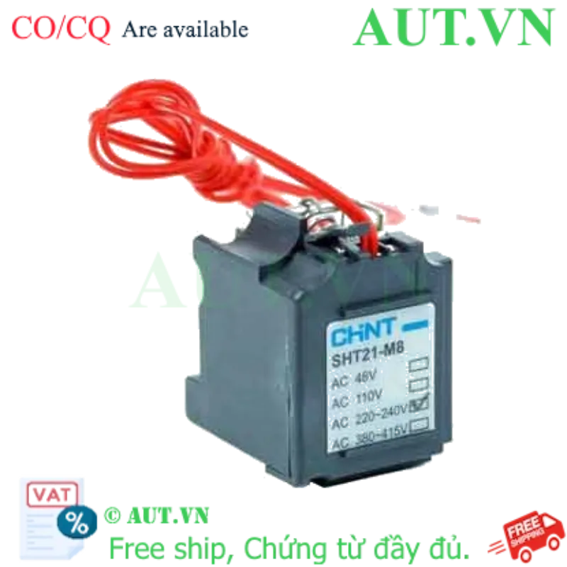 Ảnh của Cuộn đóng ngắt cho bộ ngắt mạch NM8N CHINT SHT21-M8 AC220-240V 