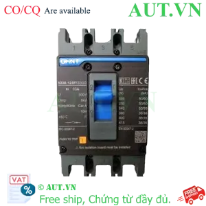 Ảnh của MCCB CHINT NXM-125F/3300 80A - 3P, 80A, 36kA, 380-415VAC