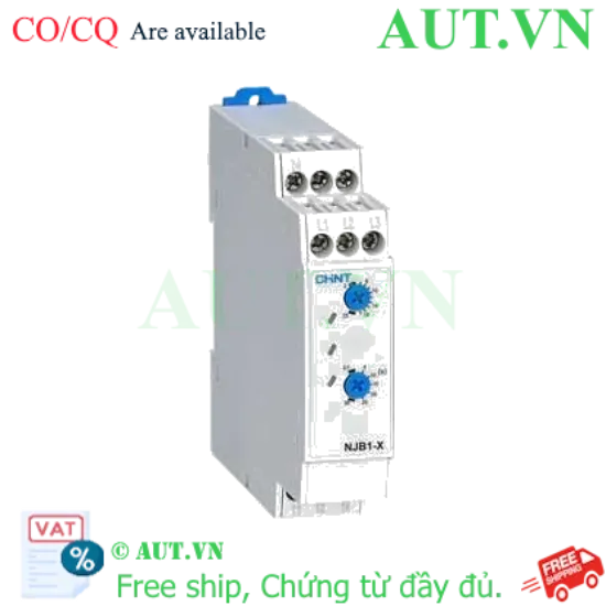 Ảnh của Rơ le bảo vệ pha NJB1-X CHINT, 220-277V, 380-480V