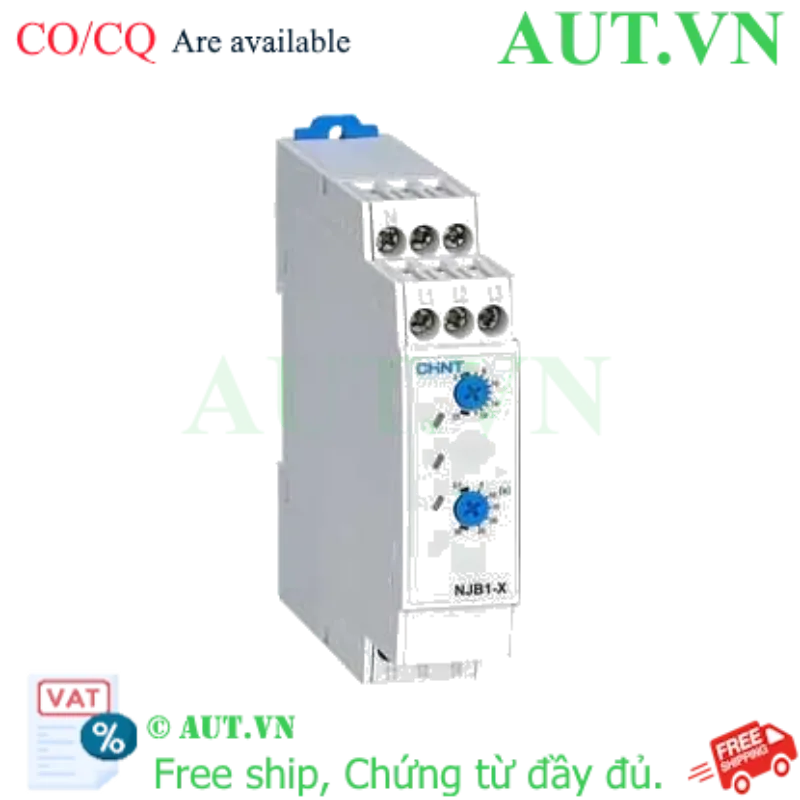 Ảnh của Rơ le bảo vệ pha NJB1-X CHINT, 220-277V, 380-480V