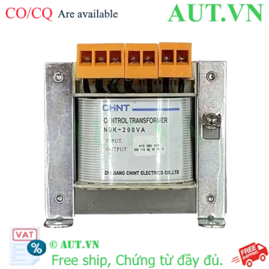 Ảnh của Máy biến áp hạ thế CHINT NDK-200VA IEC (415/380/220-220/110/48/24/12) 