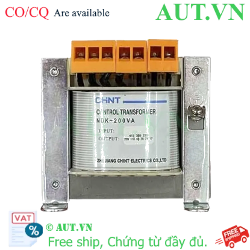 Ảnh của Máy biến áp hạ thế CHINT NDK-200VA IEC (415/380/220-220/110/48/24/12) 
