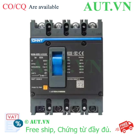 Ảnh của Áp tô mát khối CHINT NXM-63S/4300B 63A 