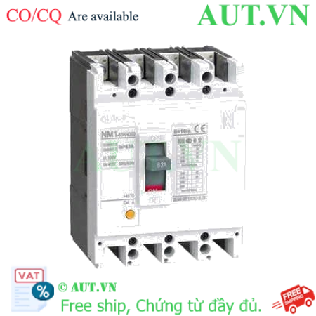 Ảnh của Át tô mát NM1-63H/4300 63A CHINT - 4P, 63A, 35kA