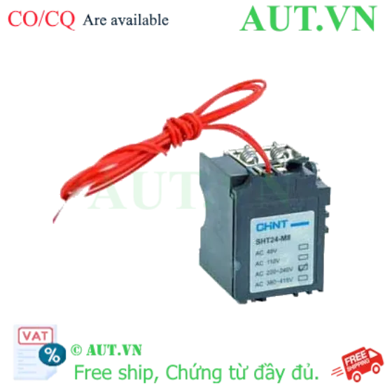 Ảnh của Cuộn đóng ngắt cho bộ ngắt mạch NM8N CHINT SHT24-M8 AC220-240V 