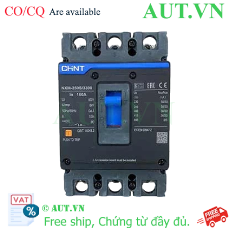 Ảnh của Áp tô mát khối CHINT NXM-250S/3300 160A 