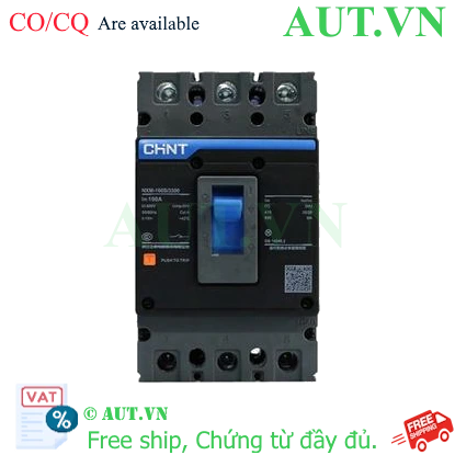 Ảnh của MCCB 3P 160A 36kA CHINT NXM-160S/3300 160A