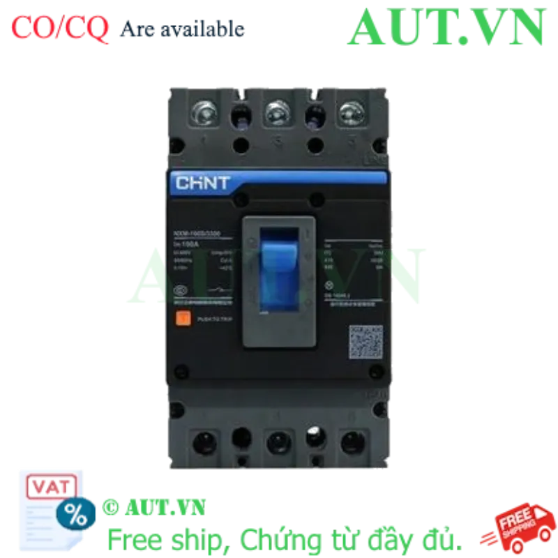 Ảnh của MCCB 3P 160A 36kA CHINT NXM-160S/3300 160A