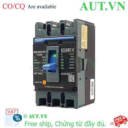 Ảnh của Cầu dao tự động NXM-250S/3300 225A Chint - 3P, 225A, 36kA