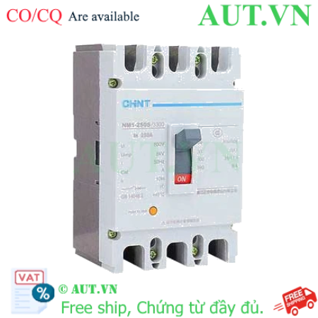 Ảnh của Aptomat 3 pha NM1-250S/3300 250A CHINT - 3P, 250A, 25kA