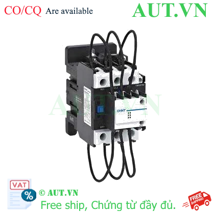 Ảnh của Khởi động từ cho tụ bù CHINT CJ19-63/12 230V 50/60Hz 