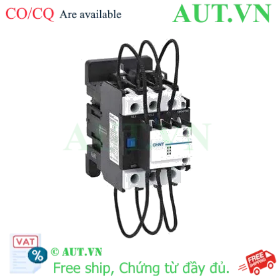 Ảnh của Khởi động từ cho tụ bù CHINT CJ19-63/12 230V 50/60Hz 