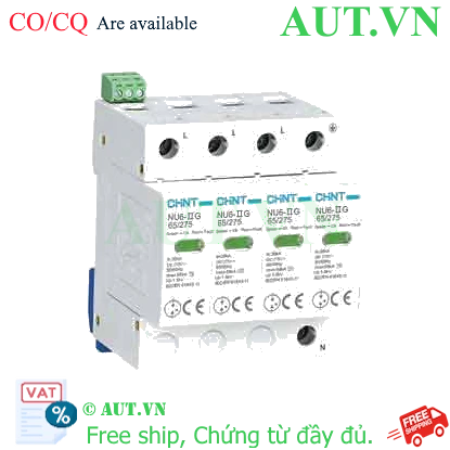 Ảnh của Chống sét lan truyền CHINT NU6-II G 65kA/275V 4P 