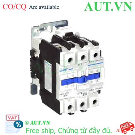 Ảnh của Công tắc tơ 3 pha CHINT NC1-8011 220VAC 80A 37kW (AUT VN)