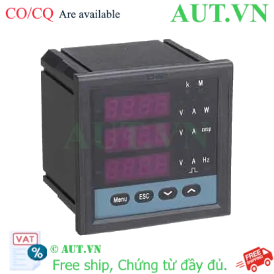 Ảnh của Đồng hồ đa năng 3 pha CHINT PD666-2S4 3x450V 3x*A/5A 