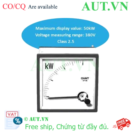 Ảnh của Oát kế CHINT NP96-kW 50KW 380V 