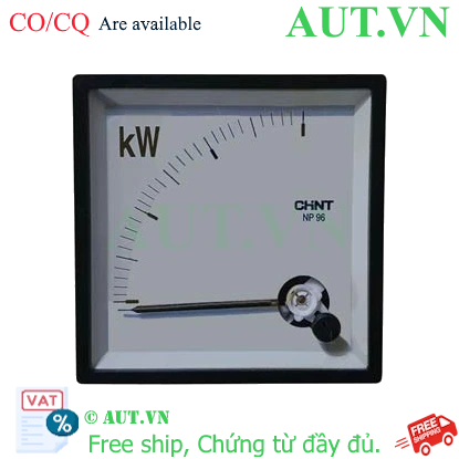 Ảnh của Oát kế CHINT NP96-KW 380V 1.5/5A 1000KW 