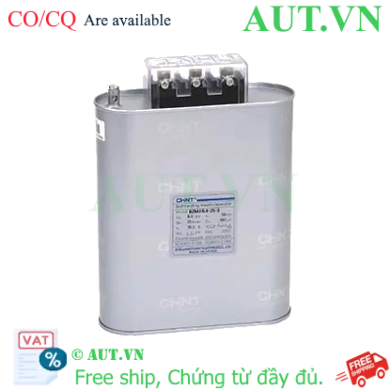 Ảnh của Tụ bù hạ thế CHINT BZMJ 0.4-25-3 