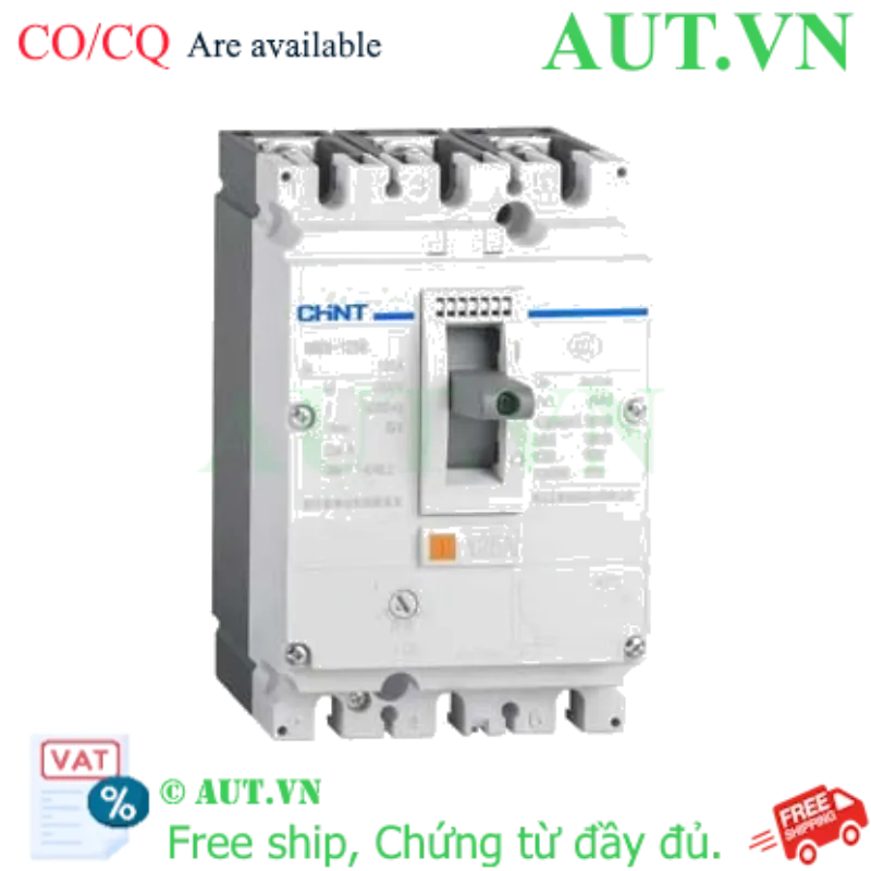 Ảnh của Áp-tô-mát khối MCCB CHINT NM8N-125R TM 100 3P 