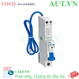 Ảnh của Áp tô mát chống giật CHINT NB3LE-AFD 1P+N B6 A type 30mA 