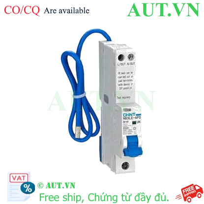 Ảnh của Áp tô mát chống giật CHINT NB3LE-AFD 1P+N B10 A type 10mA 