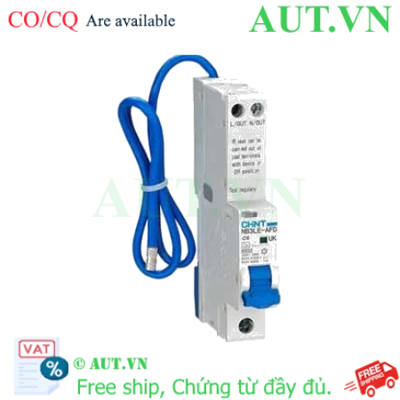 Ảnh của Áp tô mát chống giật CHINT NB3LE-AFD 1P+N C6 A type 10mA 