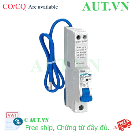 Ảnh của Áp tô mát chống giật CHINT NB3LE-AFD 1P+N C10 A type 30mA 