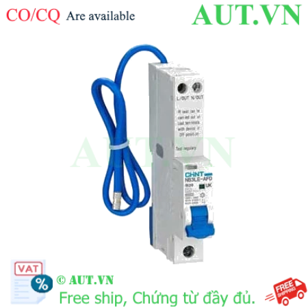 Ảnh của Áp tô mát chống giật CHINT NB3LE-AFD 1P+N B20 A type 10mA 