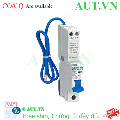 Ảnh của Áp tô mát chống giật CHINT NB3LE-AFD 1P+N B20 A type 30mA 