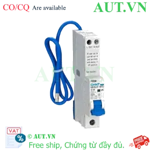 Ảnh của Áp tô mát chống giật CHINT NB3LE-AFD 1P+N C16 A type 30mA 