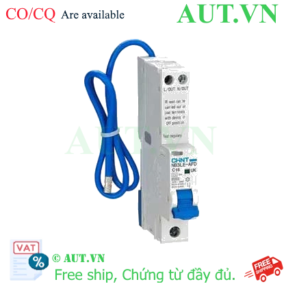 Ảnh của Áp tô mát chống giật CHINT NB3LE-AFD 1P+N C16 A type 30mA 