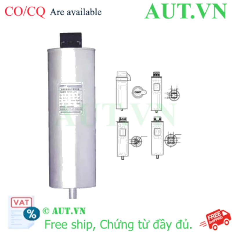 Ảnh của Tụ Bù Khô CHINT NWC5 25kvar 3 Pha 400V - Tự Chữa Lành, Chống Cháy Nổ, Tiết Kiệm Điện | AUT VN