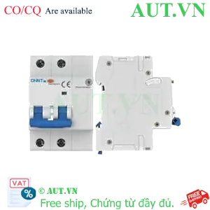 Ảnh của Áp tô mát chống giật (dòng lên tới 32A) CHINT NB4LE-AFD 2P C6 Type A 30mA 