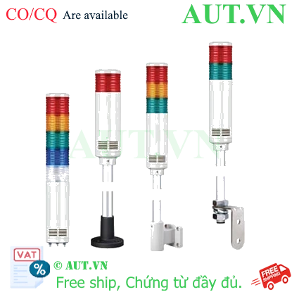 Ảnh của Đèn tháp kết nối mạng LAN Qlight ST56EL-ETN-WS-4-110-RAGB