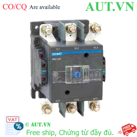 Ảnh của Công tắc tơ NXC-225 220V 50/60Hz CHINT, 225A, 3P, 3NO