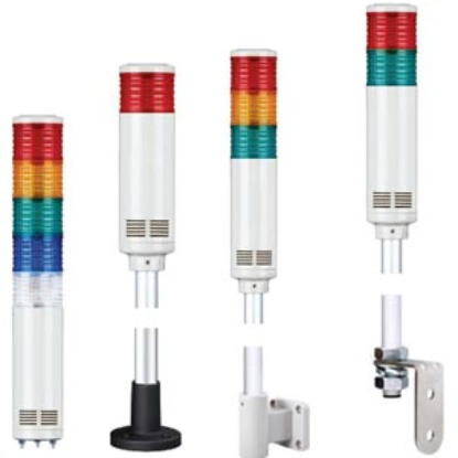 Ảnh của Đèn tháp kết nối mạng LAN Qlight ST56MEL-ETN-WM-3-220-RAG