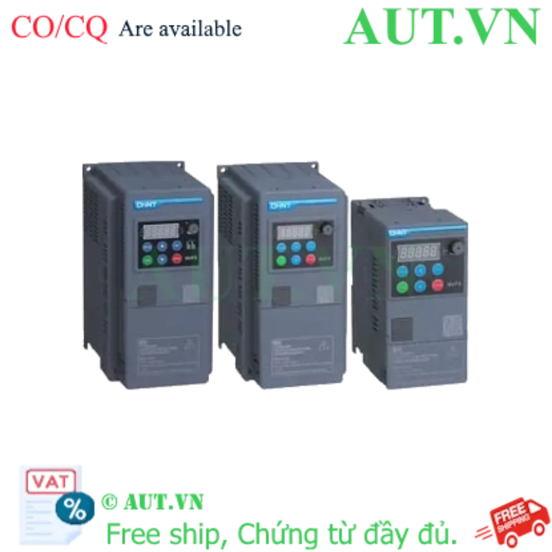 Ảnh của Máy biến tần 3 pha, 0.4kW, 1.5A | Chint | NVF5-0.4/TS4-B