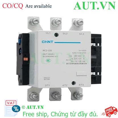 Ảnh của Công tắc tơ xoay chiều 115-800A CHINT NC2-225 220V-240V 