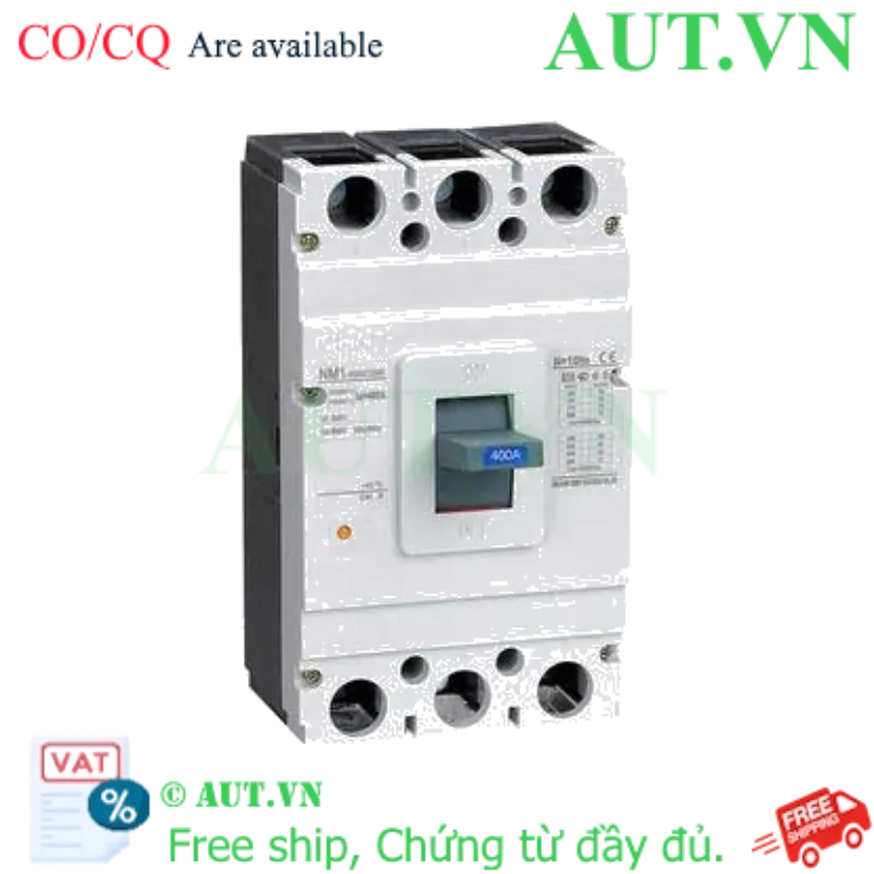 Ảnh của Áp tô mát khối điện áp 415-690VAC CHINT NM1-400R/3300 400A 
