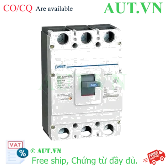 Ảnh của Áp tô mát khối điện áp 415-690VAC CHINT NM1-630H/3300 630A 